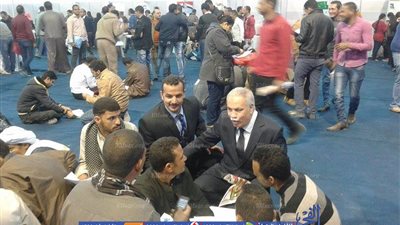 افتتاح ملتقى التشغيل بالمنيا بتوفير 7360 فرصة عمل (صور)