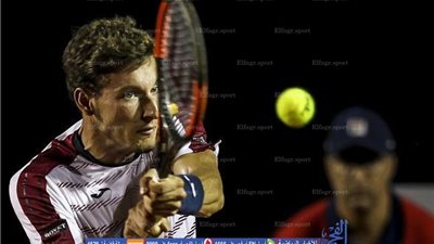 كارينو يتأهل لقبل نهائي بطولة ريو دي جانيرو للتنس