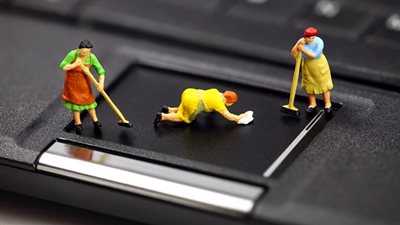 نصائح لتنظيف الكمبيوتر من الداخل والخارج