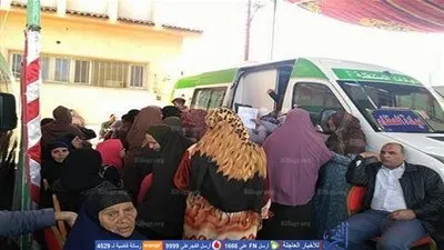 جامعة الأزهر تجري كشوفات طبية على 2500 حالة مرضية بـ