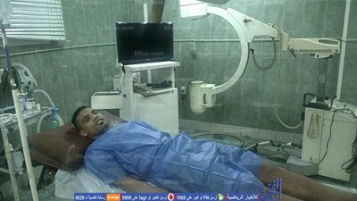 جراحة ناجحة للاعب بنها