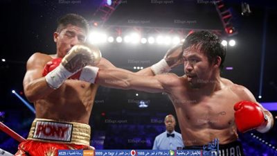   باكياو يحدد موعد النزال أمام أمير خان