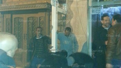 حملة لإزالة الإشغالات أمام مدارس دمياط 