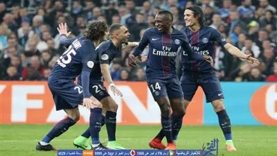 باريس سان جيرمان يقسو على مارسيليا بخماسية بالدوري الفرنسي