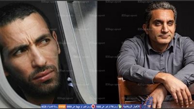 رسالة باسم يوسف لأبوتريكة بعد وفاة والده