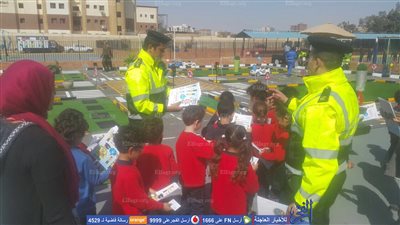 إنشاء مدينة مرورية متنقلة للأطفال بمختلف المدارس على مستوى الجمهورية 