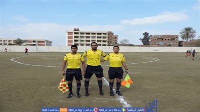 طاقم حكام من المنوفية لإدارة مباراة في دوري القطاعات