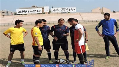 بالصور.. زاوية جروان يفوز على سنتريس في دوري مراكز الشباب بالمنوفية