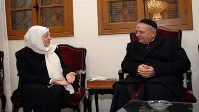 بهية الحريري تزور مطرانية صيدا للموارنة وتبارك ببدء الصوم 