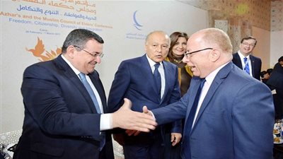 وزير الثقافة يشهد افتتاح مؤتمر الازهر الشريف ومجلس حكماء المسلمين (صور)