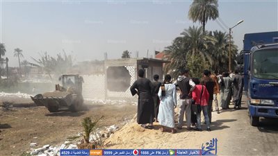 تنفيذ 74 قرار إزالة تعدي على أراضي أملاك الدولة في قنا (صور)