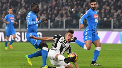ديبالا يدرك التعادل ليوفنتوس في شباك نابولي من ركلة جزاء (فيديو)
