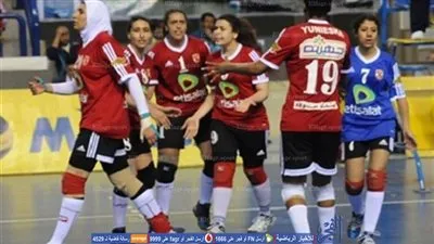 سيدات الأهلي تتوجن بكأس مصر لكرة اليد