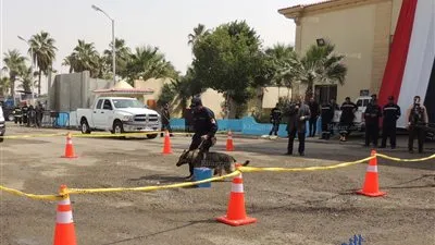 محافظ السويس ومدير الأمن يشهدان الاحتفال باليوم العالمي للحماية المدنية (صور)