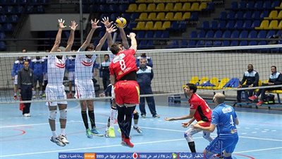 رجال طائرة الأهلي يهزم الزمالك 3/صفر في الدوري