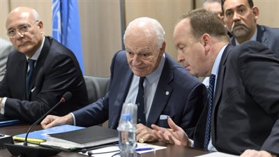 دي ميستورا: اليوم هام في مسار مفاوضات جنيف