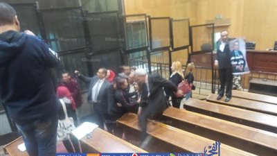 فرحة عارمة وزغاريد داخل قاعة أكاديمية الشرطة بعد براءة 