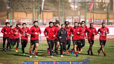 تدريبات استشفائية للاعبي الأهلي.. ومسعد عوض يعود للمران