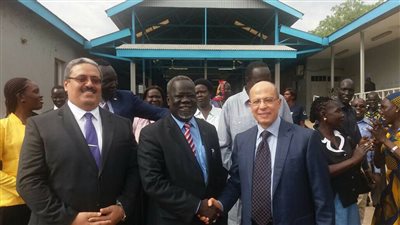 زيارة رسمية لمساعد وزير الخارجية إلى جنوب السودان (صور) 