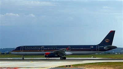 خروج طائرة أردنية عن المدرج لدى هبوطها بالسليمانية