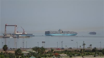اقتصادية قناة السويس تعلن انتظام حركة الملاحة  بموانئ الهيئة