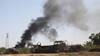 القوات الليبية تقصف سرايا بنغازي في منطقة الهلال النفطي