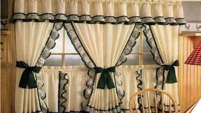 جددي مطبخك بأرقى تصميمات الستائر (صور)