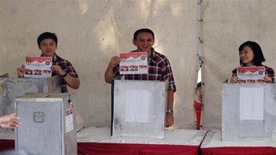 إندونيسيا: نتيجة انتخابات جاكرتا ستتقرر في إبريل المقبل