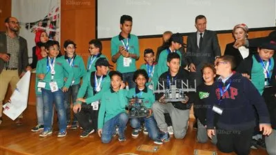  أكاديمية المواهب للعلوم والتكنولوجيا تحصد المركز الأول بمستوى الجمهورية بمسابقة vex IP robotics (صور )