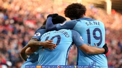 مانشستر سيتي يعبر سندرلاند بثنائية ويهدد وصافة توتنهام 