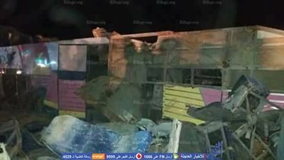عاجل.. مصرع 6 وإصابة 48 في حادث تصادم لأتوبيس في الضبعة (صور)
