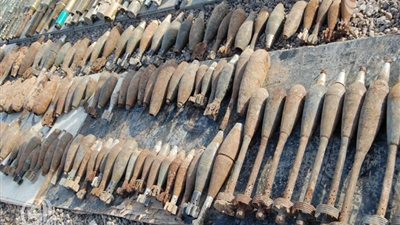 العثور على مخزن كبير للأسلحة مملوك لـ 