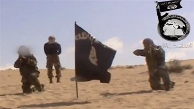 جماعة تكفيرية تستعرض قوتها بشوارع العريش لمدة 20 دقيقة 