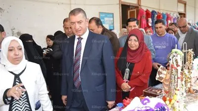 محافظ كفر الشيخ يوجه بإقامة معرض المرأة المنتجة لـ 3 أشهر (صور)