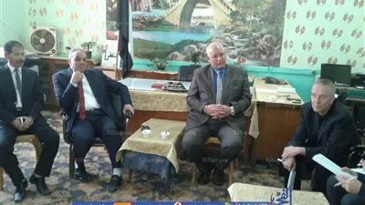 وفد ألماني يزور مدرسة مشتهر الزراعية بالقليوبية (صور)