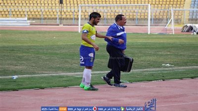 إصابة لاعب الإسماعيلي بجزع في الأنكل في ودية الصفوة (صور)