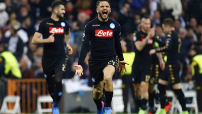 التشكيل - نابولي يواجه ريال مدريد بالقوة الضاربة