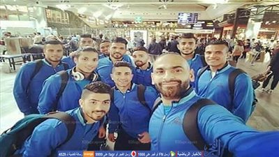 بعثة المصري تصل أنقرة استعدادا للطيران لمالي (صور)