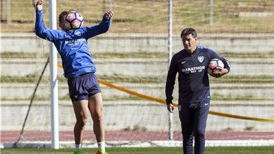 خوسيه جونزاليس يقود أول مران لمالاجا