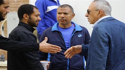 صور اجتماع رئيس الإسماعيلي باللاعبين بكاميرا الفجر الرياضي