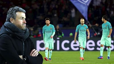 تشكيلة هجومية بحتة لبرشلونة أمام باريس سان جيرمان