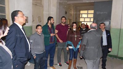 وفد من رجال أعمال الإسكندرية يبحث سبل تطوير المستشفي القبطي (صور)