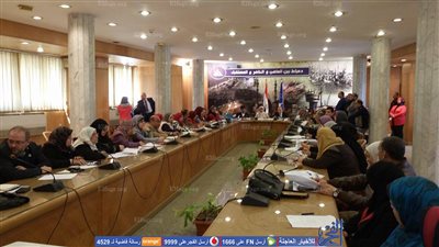 نائب وزير الصحة تترأس اجتماع المجلس الإقليمي للسكان بدمياط (صور) 