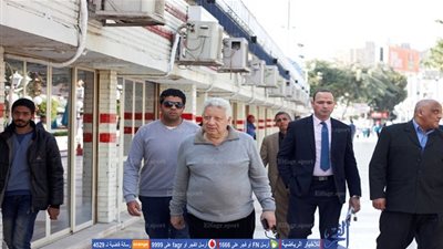  صور مؤتمر مرتضى منصور بكاميرا الفجر الرياضي