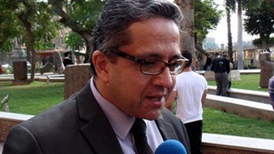 وزير الأثار: لم يحدث خدش لرأس تمثال الملك رمسيس الثاني