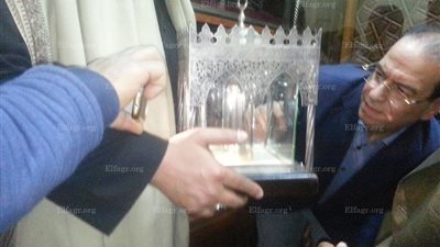 محافظ الدقهلية يزور مقام السيد البدوي بطنطا (صور)