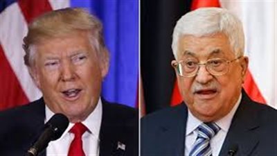 البيت الأبيض: أول اتصال هاتفى بين ترامب والرئيس الفلسطينى