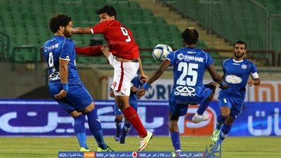 إسلام محارب يضيف الهدف الثاني لسموحة في شباك أولينزي ستارز الكيني