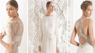 أحدث تصميمات روزا كلارا لفساتين زفاف 2017 (صور)