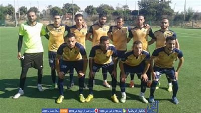 فوز نادي مغاغة والفشن فى القسم الثالث بإلمنيا